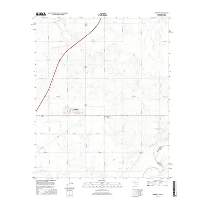 2016 Map of Randlett, 2016 Print