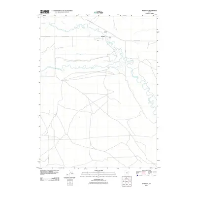 2011 Map of Randlett, 2011 Print