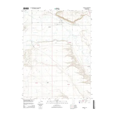 2014 Map of Randlett, 2014 Print
