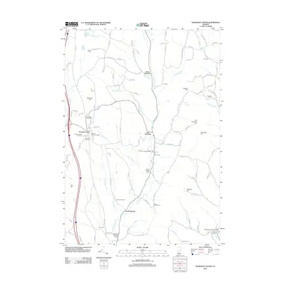 2012 Map of Randolph Center, 2012 Print