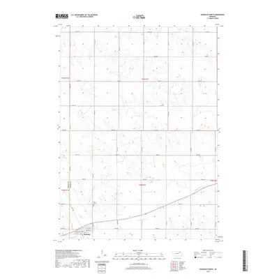 2017 Map of Randolph North, 2017 Print