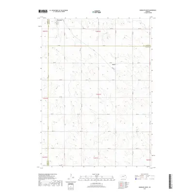 2017 Map of Randolph South, 2017 Print