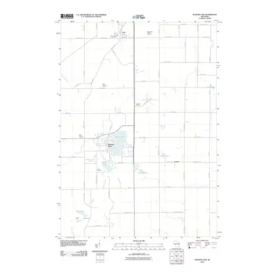 2010 Map of Random Lake, 2010 Print