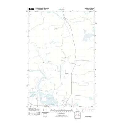 2011 Map of Randville, 2011 Print