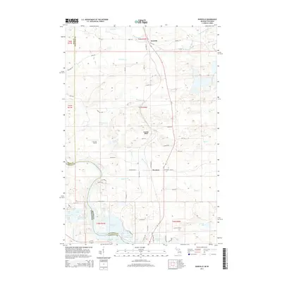 2014 Map of Randville, 2014 Print