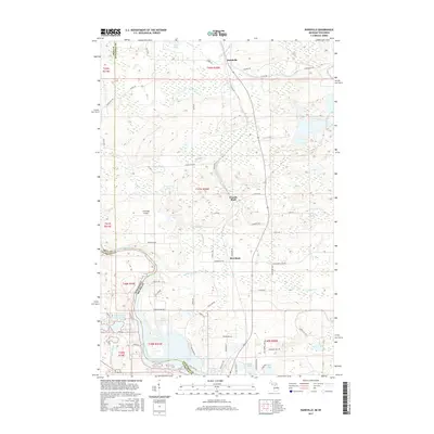 2017 Map of Randville, 2017 Print