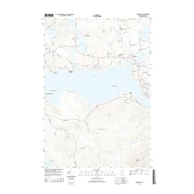 2014 Map of Rangeley, 2014 Print