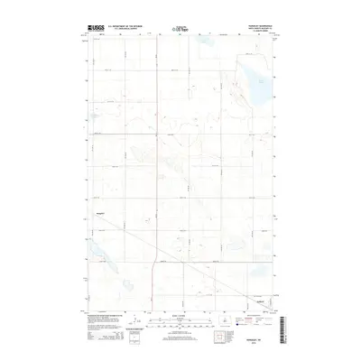 2014 Map of Rangeley, 2014 Print