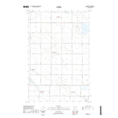 2017 Map of Rangeley, 2017 Print