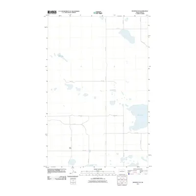 2011 Map of Rangeley NE, 2011 Print