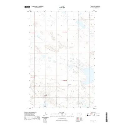 2020 Map of Rangeley NE, 2020 Print