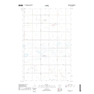 2017 Map of Rangeley NW, 2017 Print