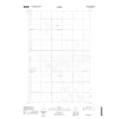 2020 Map of Rangeley NW, 2020 Print