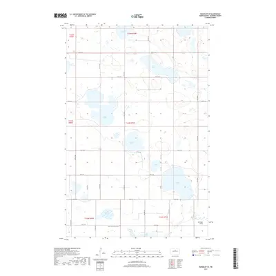 2017 Map of Rangeley SE, 2017 Print