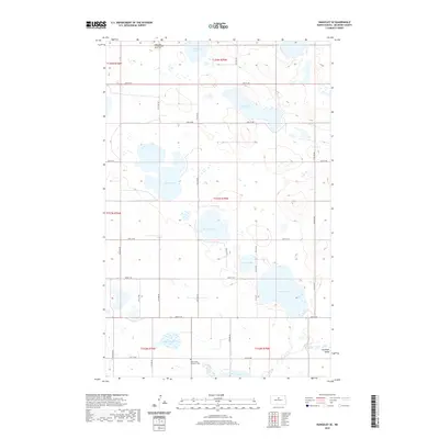 2020 Map of Rangeley SE, 2020 Print