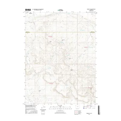 2016 Map of Rangely NE, 2016 Print