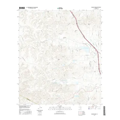 2016 Map of Ranger Creek, 2016 Print
