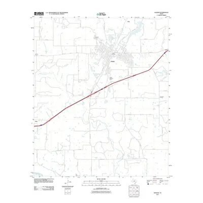 2011 Map of Ranger, 2011 Print