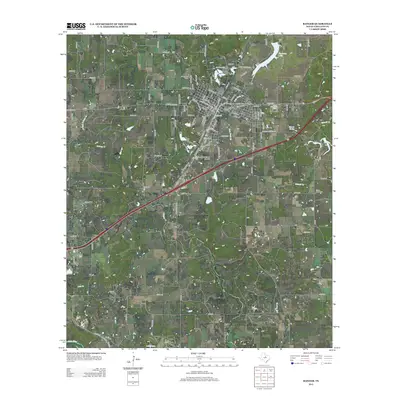 2012 Map of Ranger, 2012 Print
