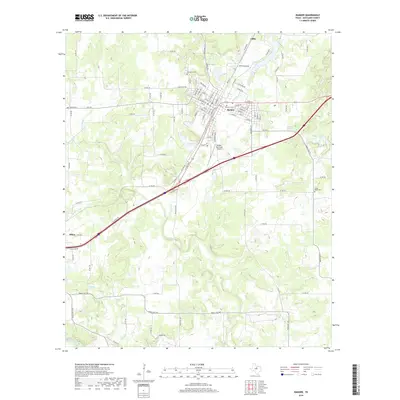 2019 Map of Ranger, 2019 Print
