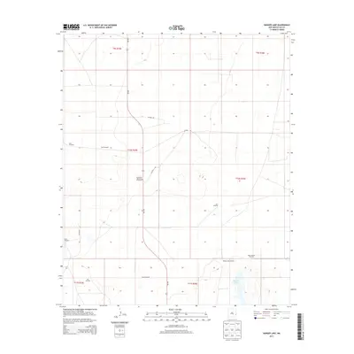 2013 Map of Ranger Lake, 2013 Print