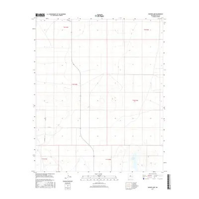 2017 Map of Ranger Lake, 2017 Print