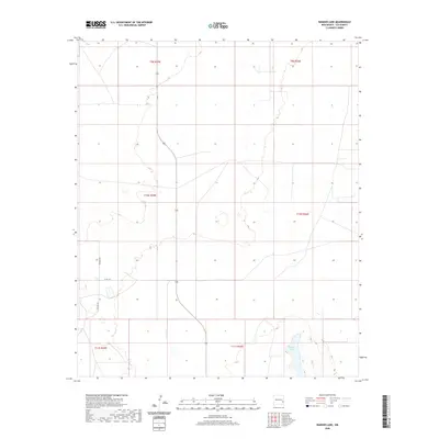 2020 Map of Ranger Lake, 2020 Print