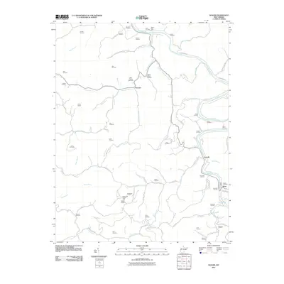 2011 Map of Ranger, 2011 Print