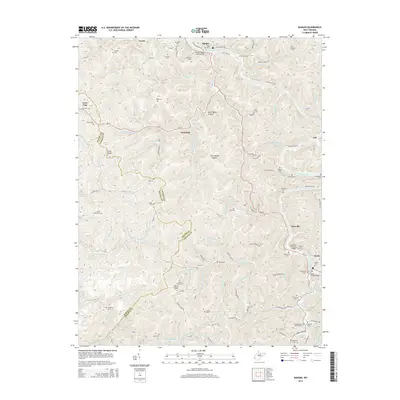 2014 Map of Ranger, 2014 Print