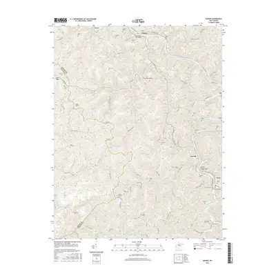 2016 Map of Ranger, 2016 Print