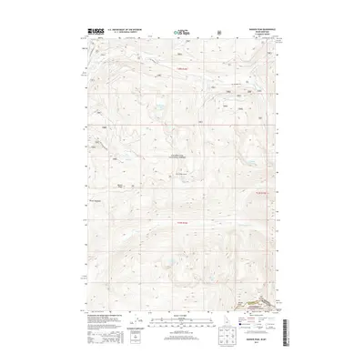 2013 Map of Ranger Peak, 2013 Print