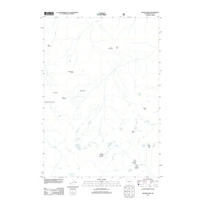 2012 Map of Ranger Peak, 2012 Print