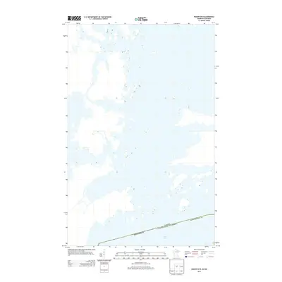 2013 Map of Ranier OE N, 2013 Print