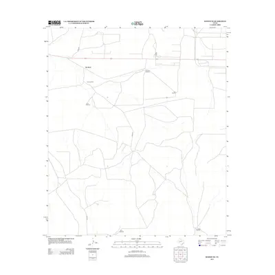2012 Map of Rankin NE, 2012 Print