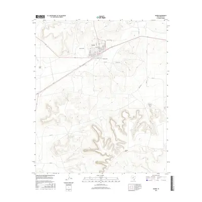 2016 Map of Rankin, 2016 Print