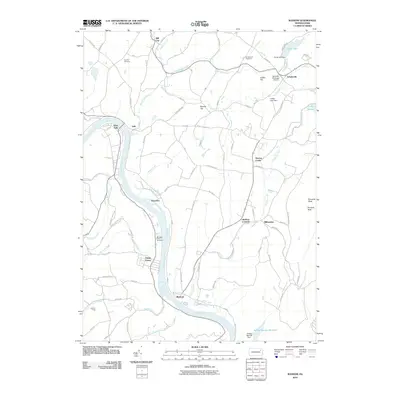 2010 Map of Ransom, 2010 Print