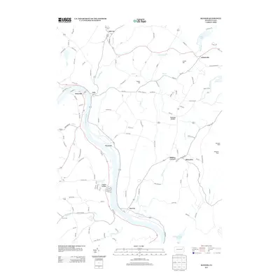 2013 Map of Ransom, 2013 Print