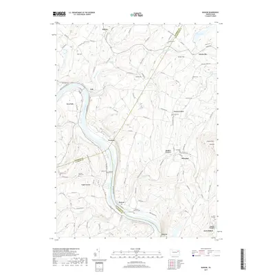 2019 Map of Ransom, 2019 Print