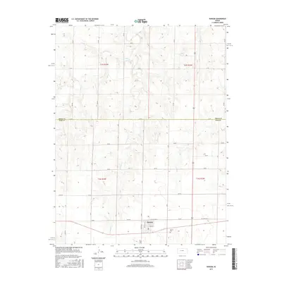 2015 Map of Ransom, 2015 Print