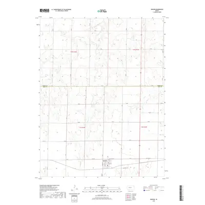 2018 Map of Ransom, 2018 Print