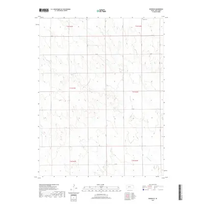 2018 Map of Ransom SE, 2018 Print