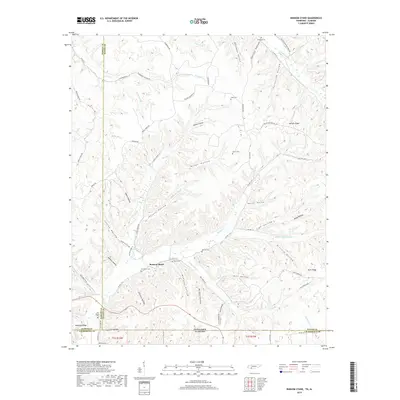 2019 Map of Ransom Stand, 2019 Print