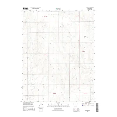 2015 Map of Ransom SW, 2015 Print