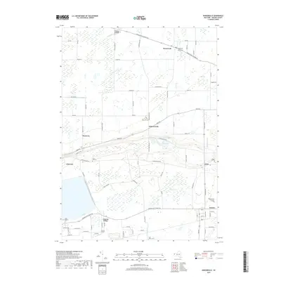 2019 Map of Ransomville, 2019 Print