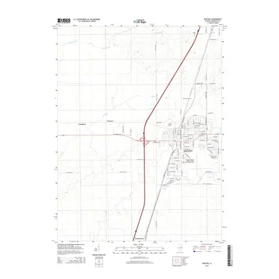 2015 Map of Rantoul, 2015 Print