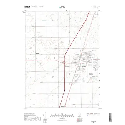 2021 Map of Rantoul, 2021 Print