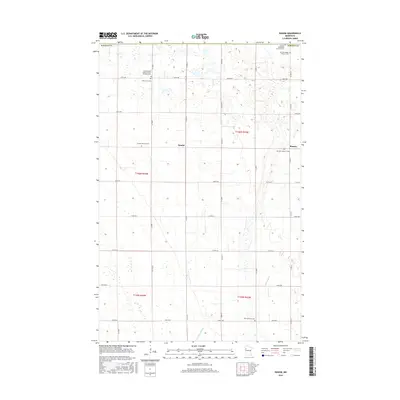 2016 Map of Ranum, 2016 Print
