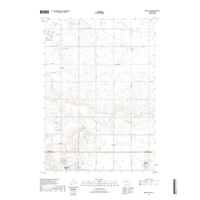 2017 Map of Rapid City NW, 2017 Print