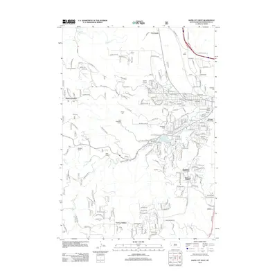 2012 Map of Rapid City West, 2012 Print