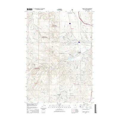 2015 Map of Rapid City West, 2015 Print
